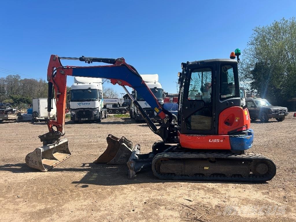 Kubota U 55-4 소형 굴삭기 7톤 미만