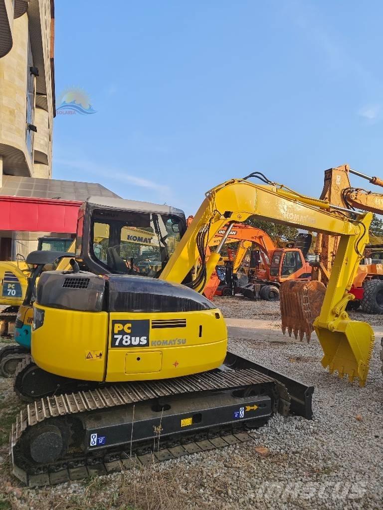 Komatsu PC 78 MR 중형굴삭기 7톤-28톤
