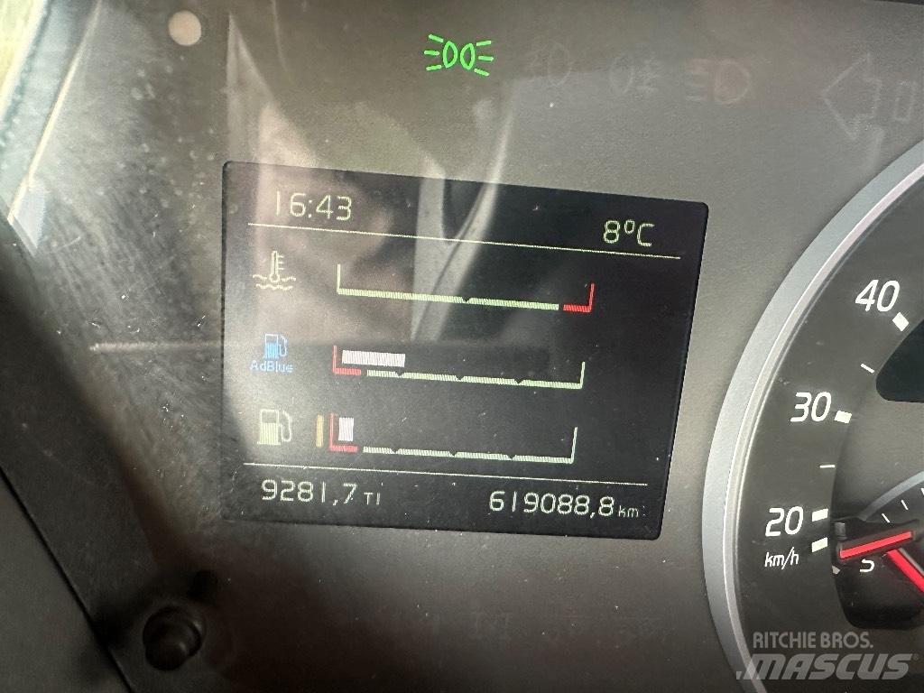 Volvo FH13 540 6x4 훅 리프트 트럭