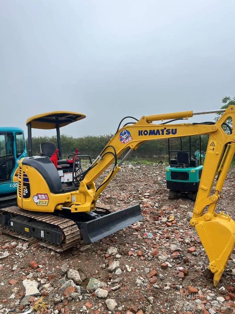 Komatsu PC 35 MR-3 소형 굴삭기 7톤 미만