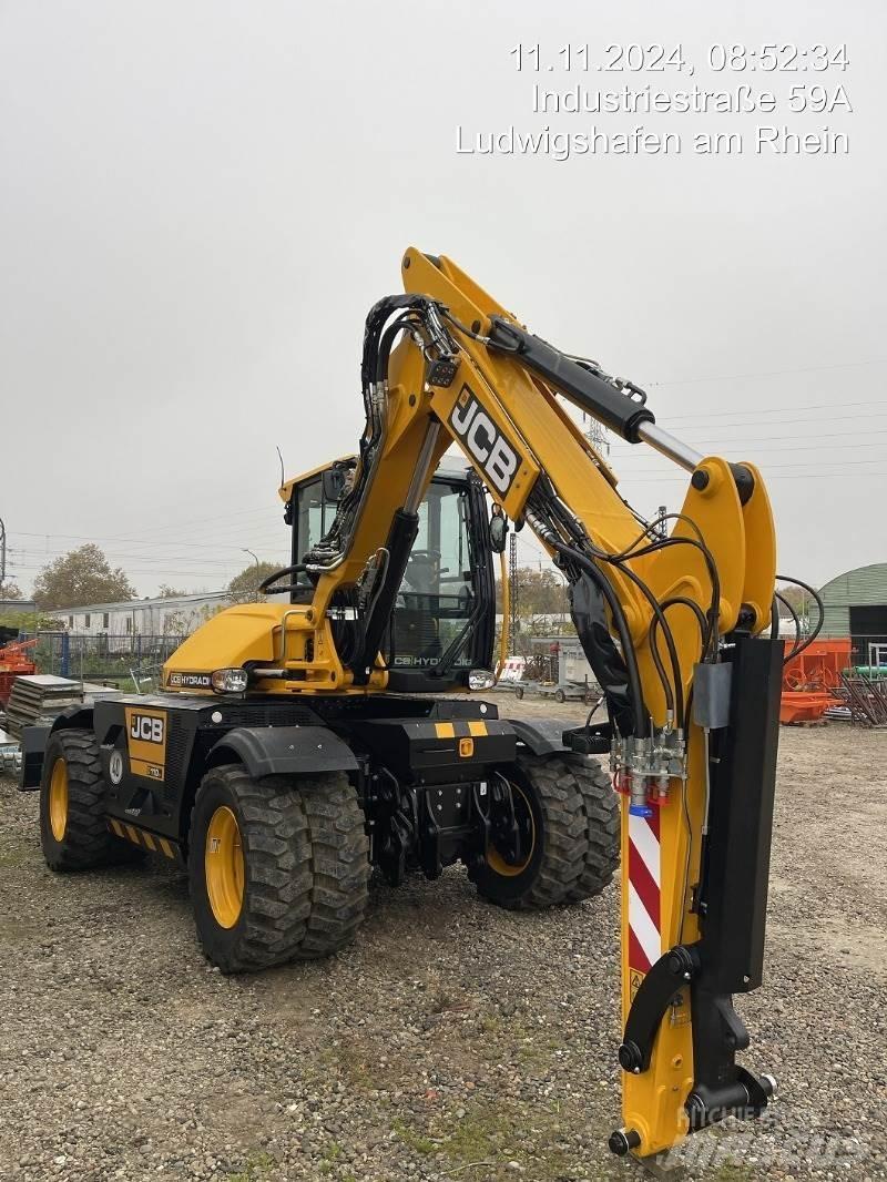 JCB HydraDig 110W  휠 굴삭기