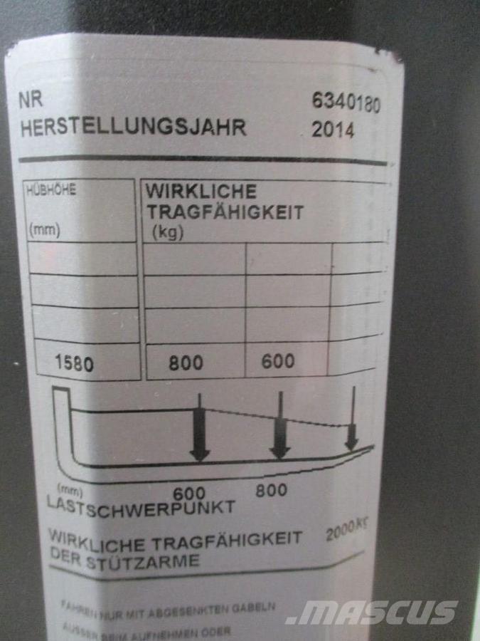 BT SWE 080L 포크리프트