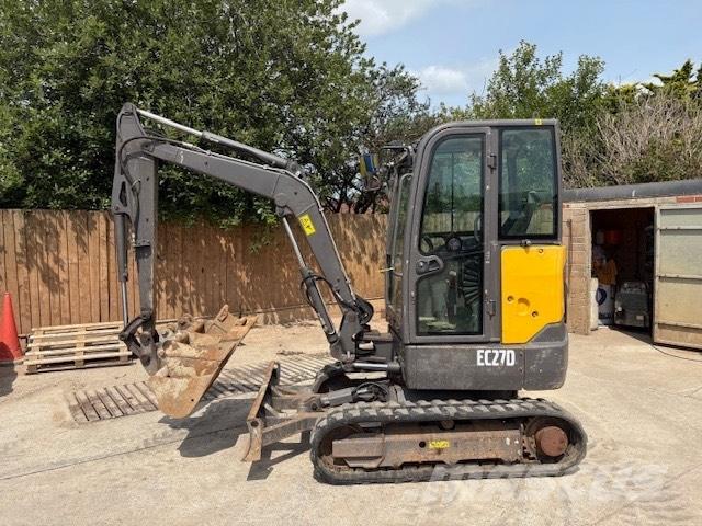 Volvo EC 27 D 소형 굴삭기 7톤 미만