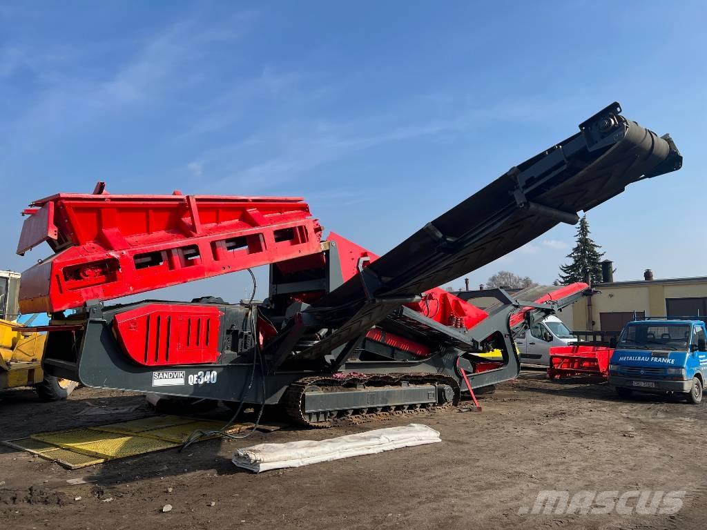Sandvik QE 340 이동식 선별기