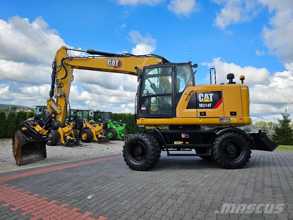 CAT M 314 F  휠 굴삭기