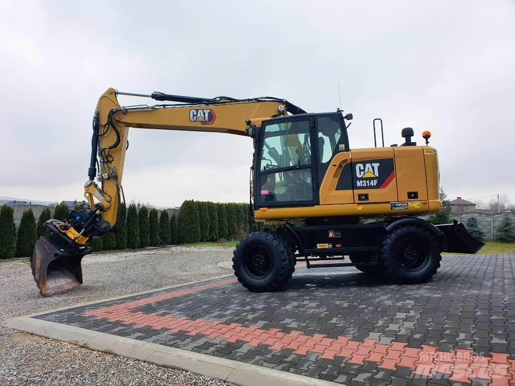 CAT M 314 F  휠 굴삭기
