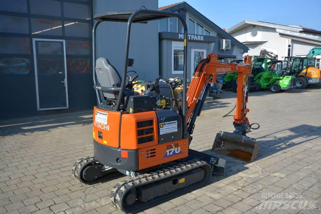 Hitachi ZX 17 U-6 소형 굴삭기 7톤 미만
