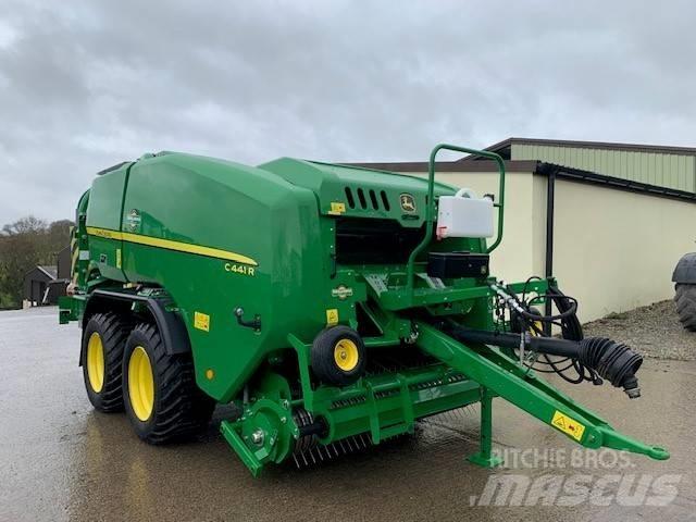 John Deere C441 R 원형 곤포기