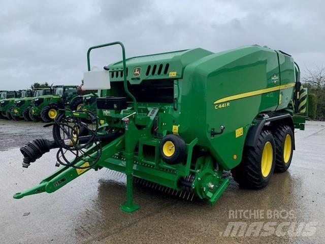 John Deere C441 R 원형 곤포기