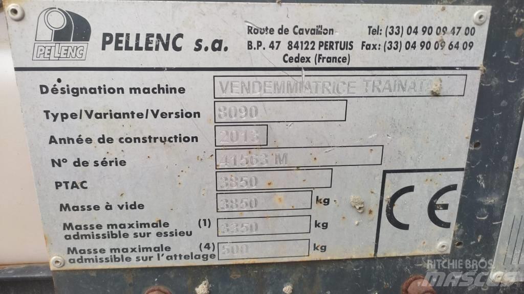 Pellenc 8090 포도 수확용 기계