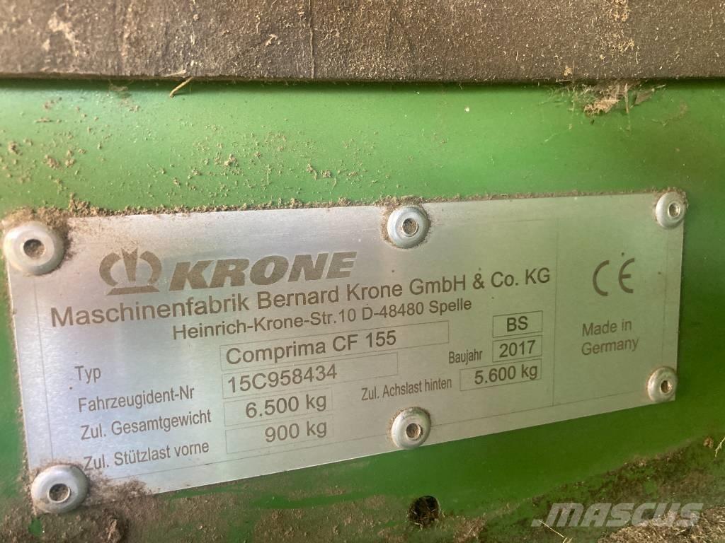 Krone CF155XC 원형 곤포기