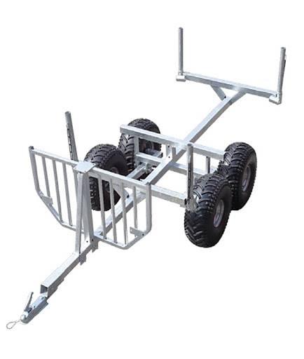 Nyvab Vedboggie ATV 임업용 트레일러