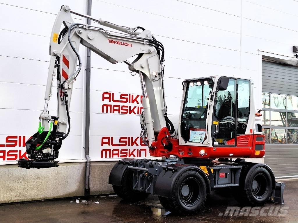 Takeuchi TB 395 W  휠 굴삭기