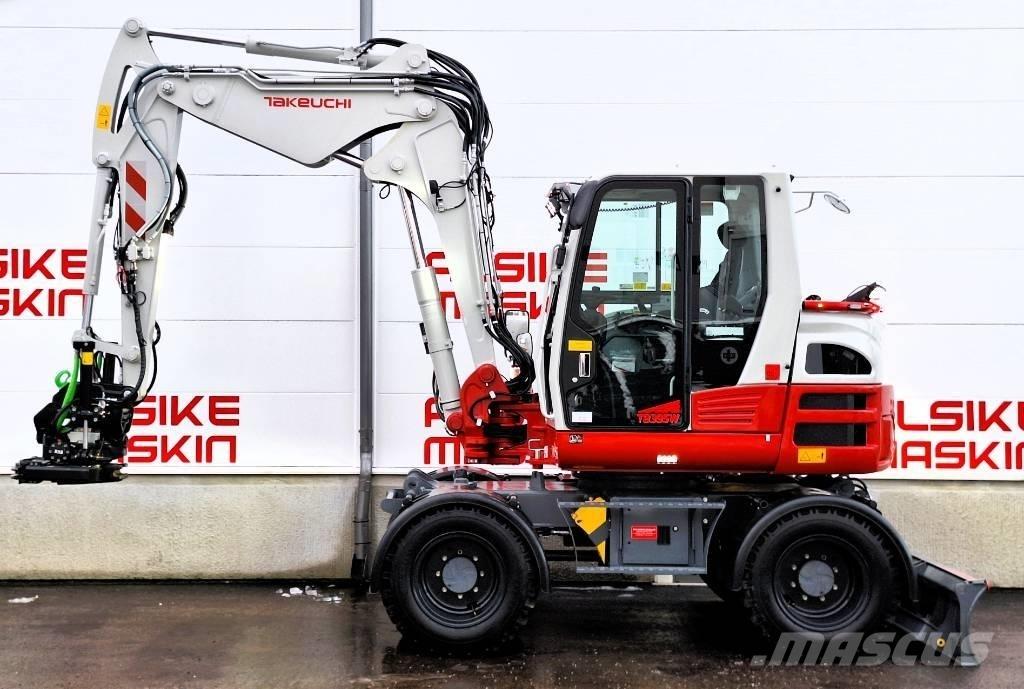 Takeuchi TB 395 W  휠 굴삭기