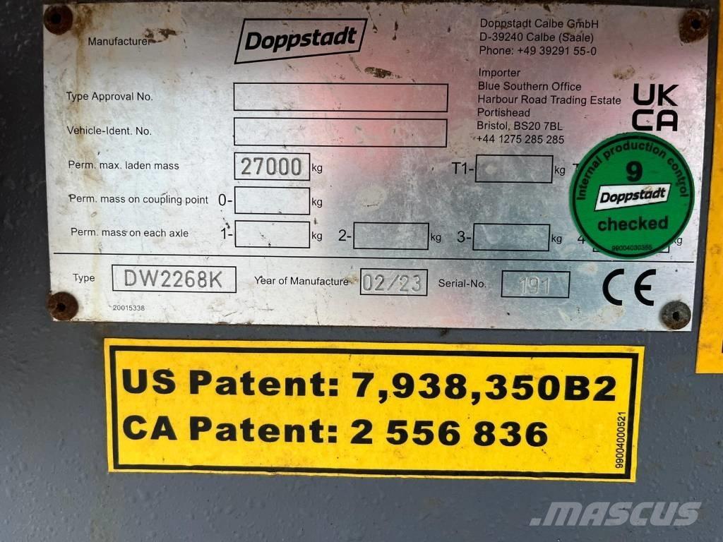 Doppstadt DW 2268K 폐기물 분쇄기