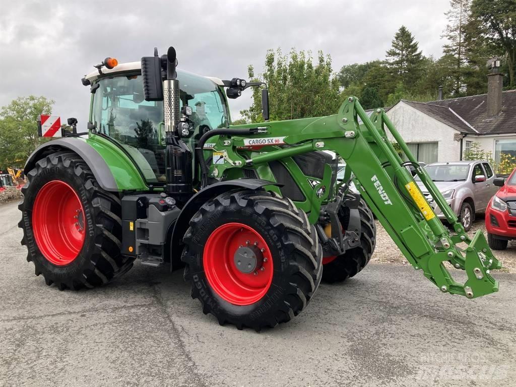 Fendt 724 Profi Plus 트랙터