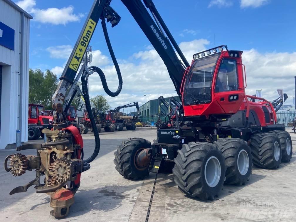Komatsu 901XC 원목 하베스터