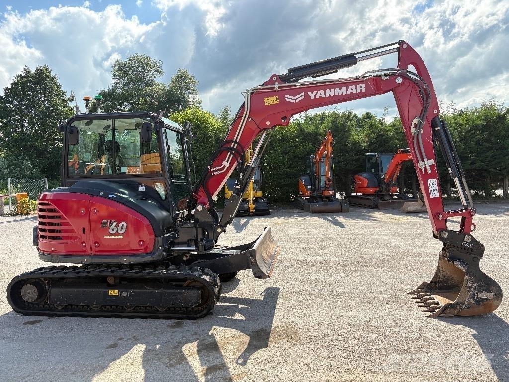 Yanmar SV 60-B 중형굴삭기 7톤-28톤