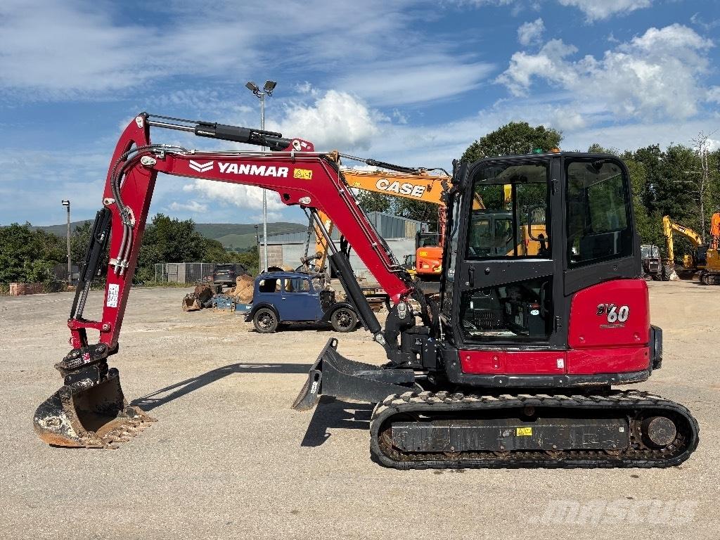Yanmar SV 60-B 중형굴삭기 7톤-28톤