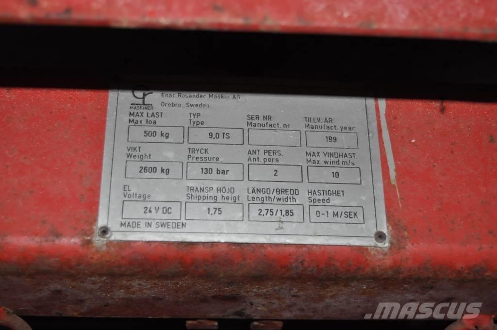 ER 9,0TS SAXLIFT 자재 장비 - 기타