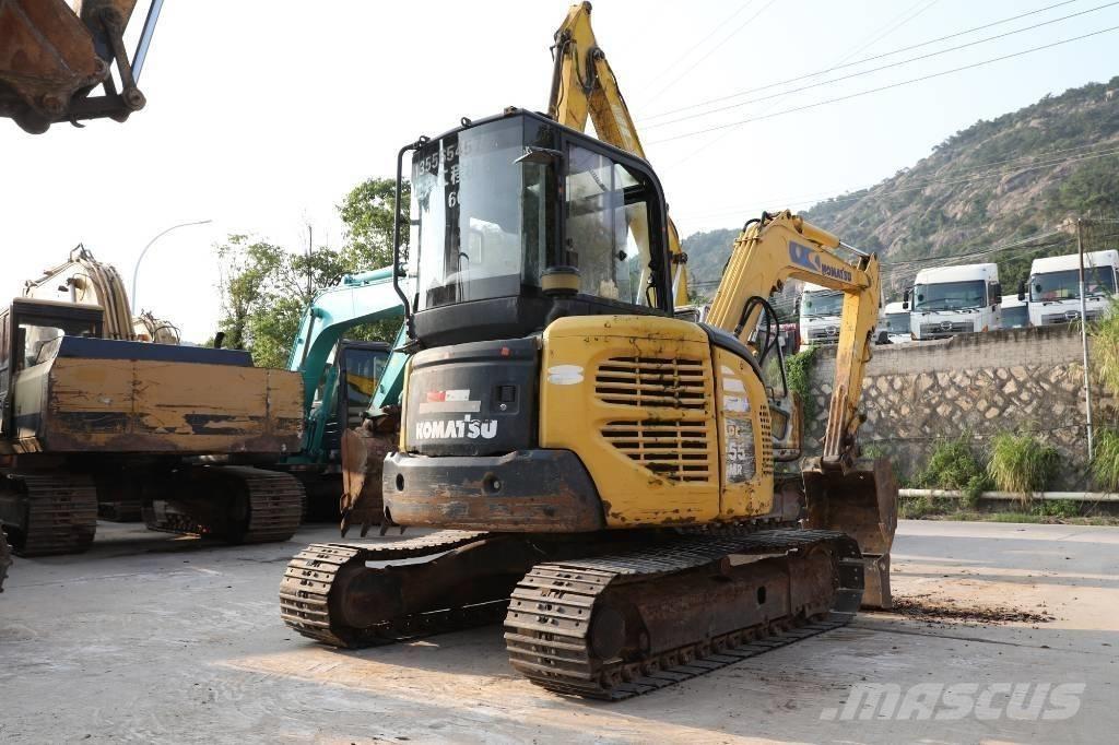 Komatsu PC 55 MR-2 소형 굴삭기 7톤 미만