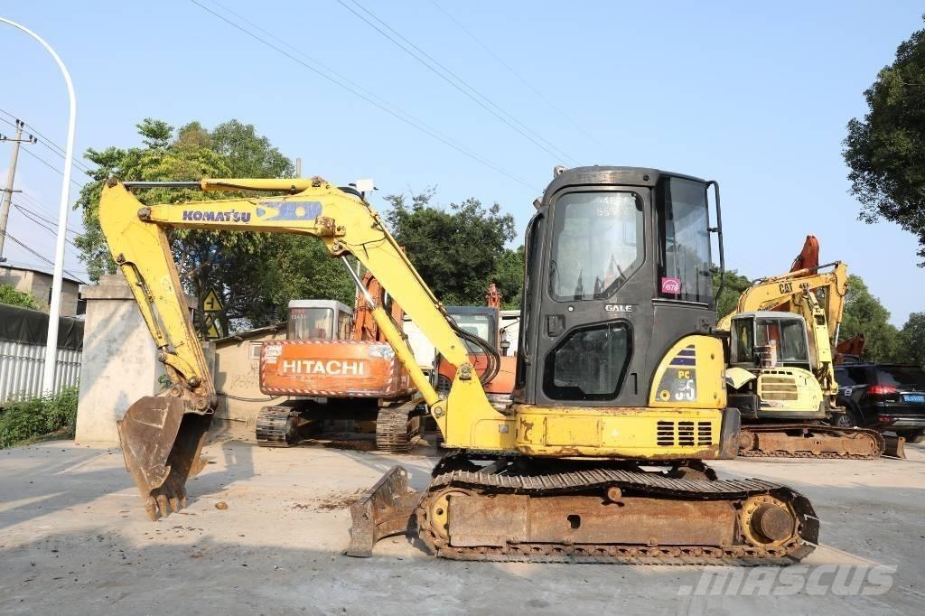 Komatsu PC 55 MR-2 소형 굴삭기 7톤 미만