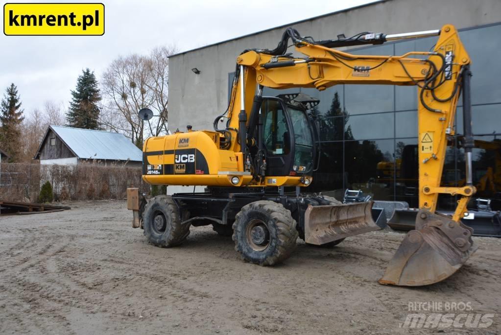 JCB JS 145  휠 굴삭기