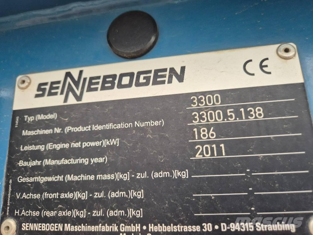Sennebogen 3300 RSL 트랙 크레인