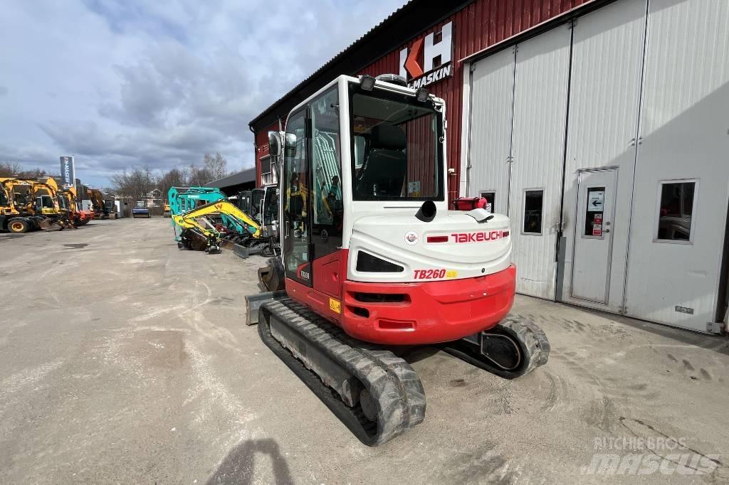 Takeuchi TB 260 소형 굴삭기 7톤 미만