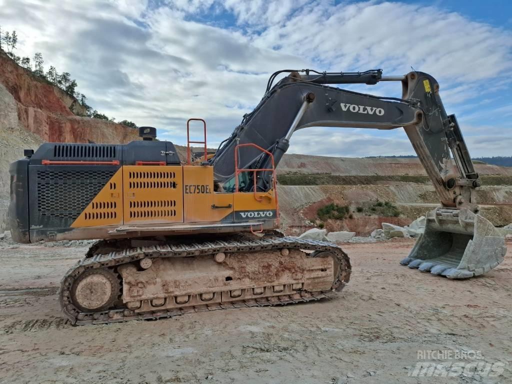 Volvo EC750EL 대형 굴삭기 29톤 이상