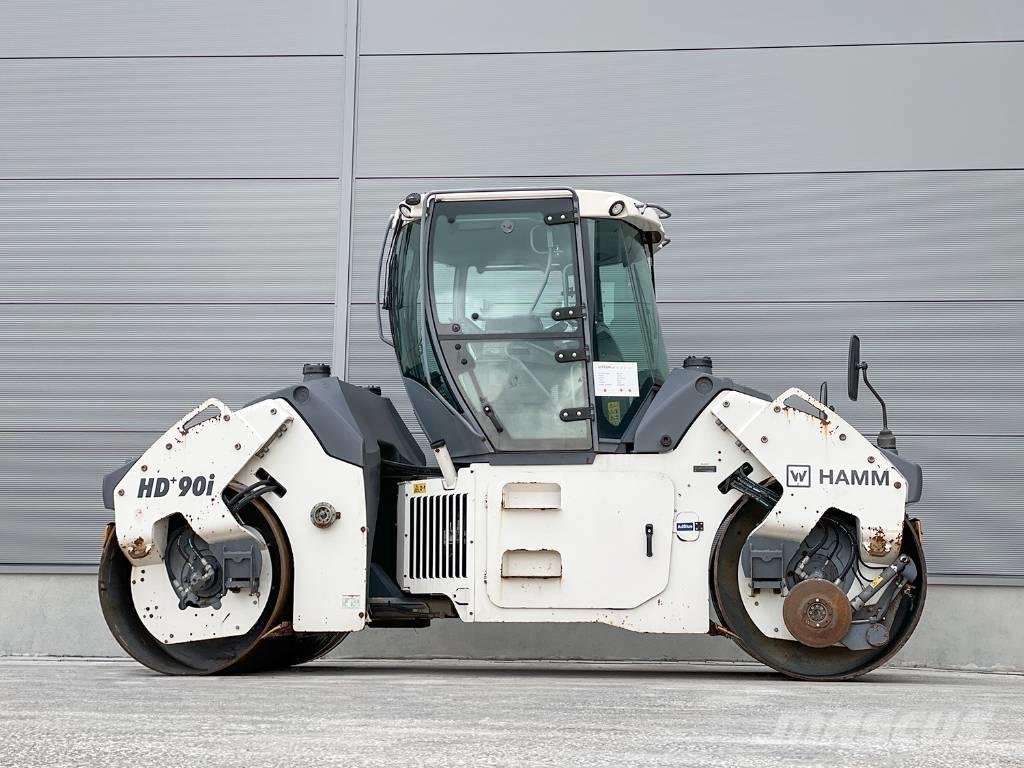 Hamm HD+ 90I VV 트윈 드럼 롤러