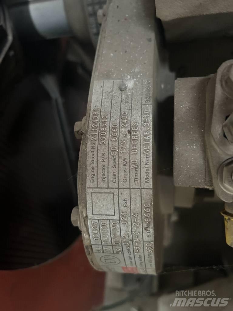 Cummins 6CTA8.3 디젤 발전기