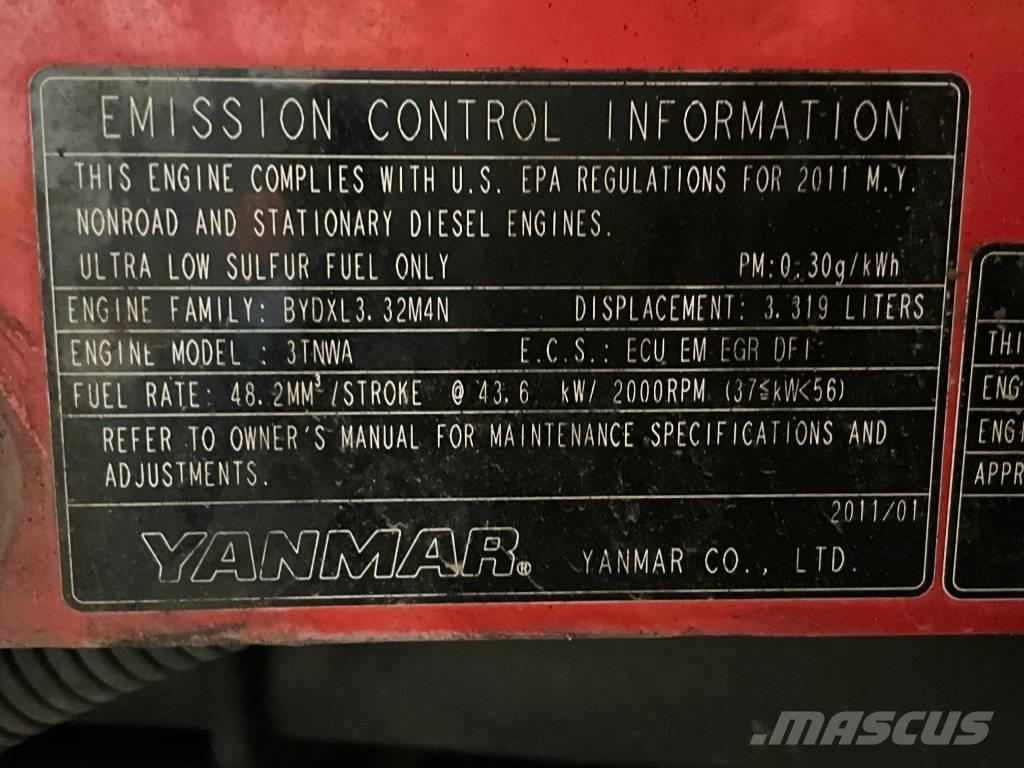Yanmar Vio 80 U 중형굴삭기 7톤-28톤