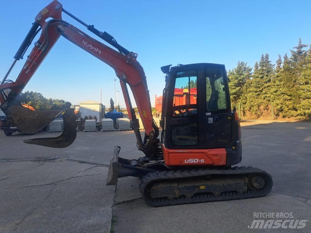 Kubota U 50 소형 굴삭기 7톤 미만