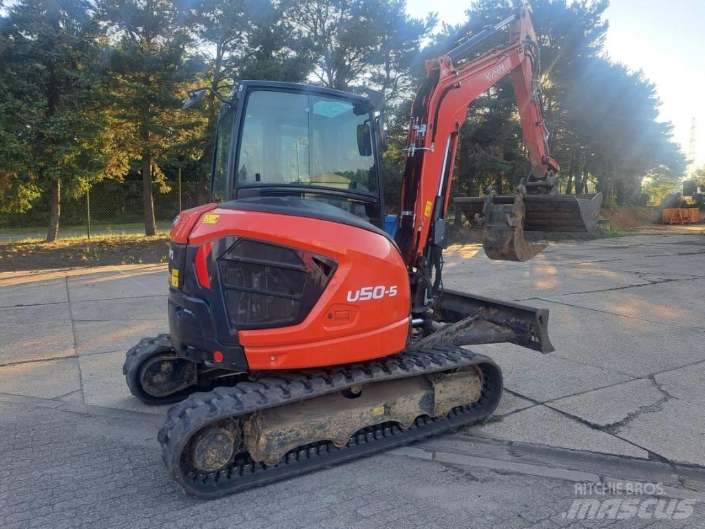 Kubota U 50 소형 굴삭기 7톤 미만