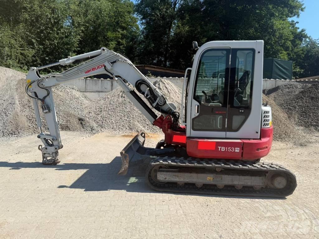 Takeuchi TB 153 FR 소형 굴삭기 7톤 미만