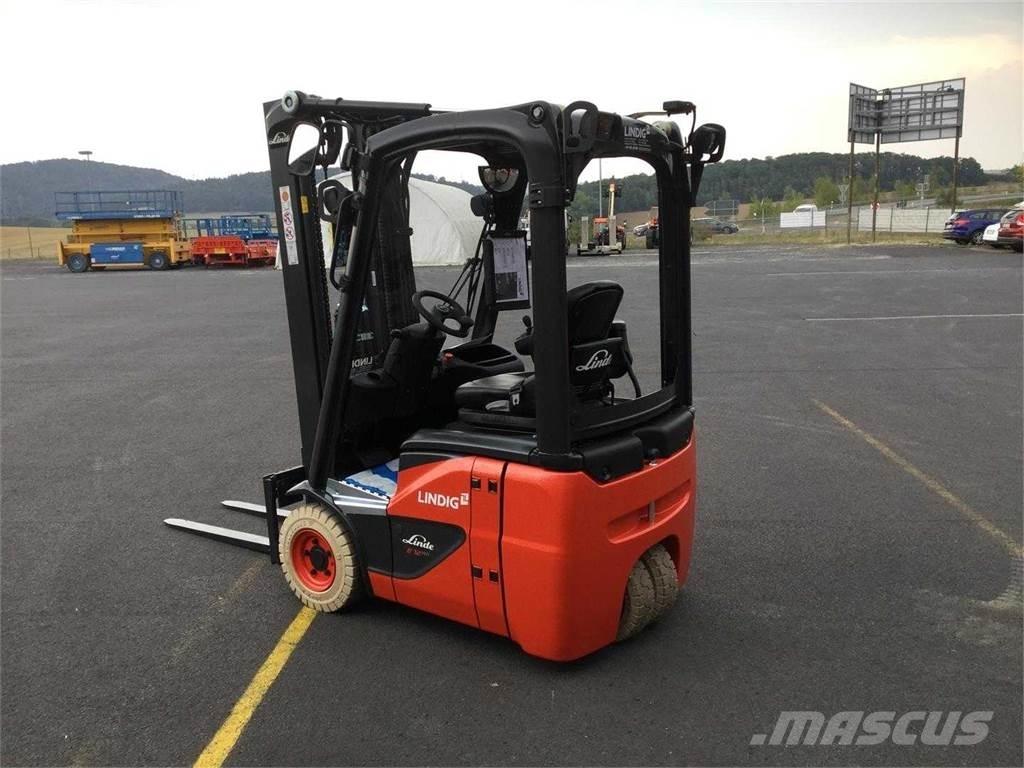 Linde E12 전동 지게차