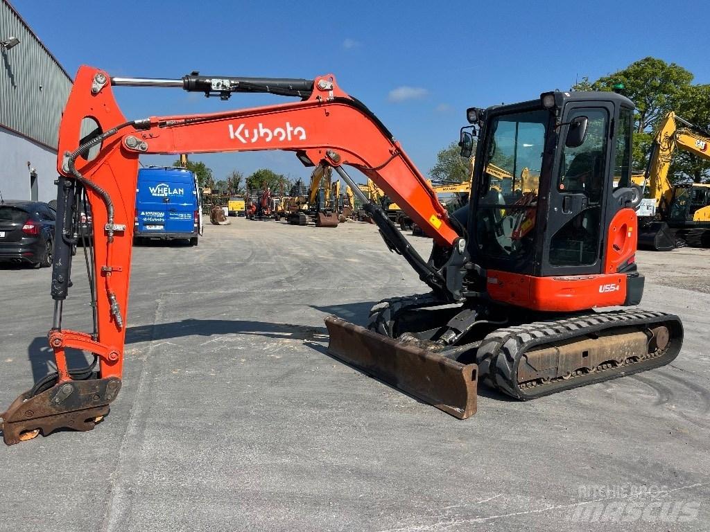 Kubota U 55-4 소형 굴삭기 7톤 미만