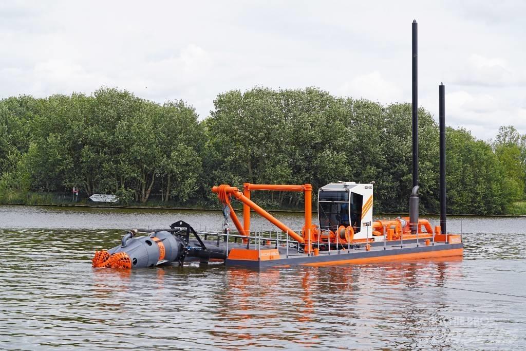 Bell Cutter Dredger 작업선, 바지선 및 너벅선