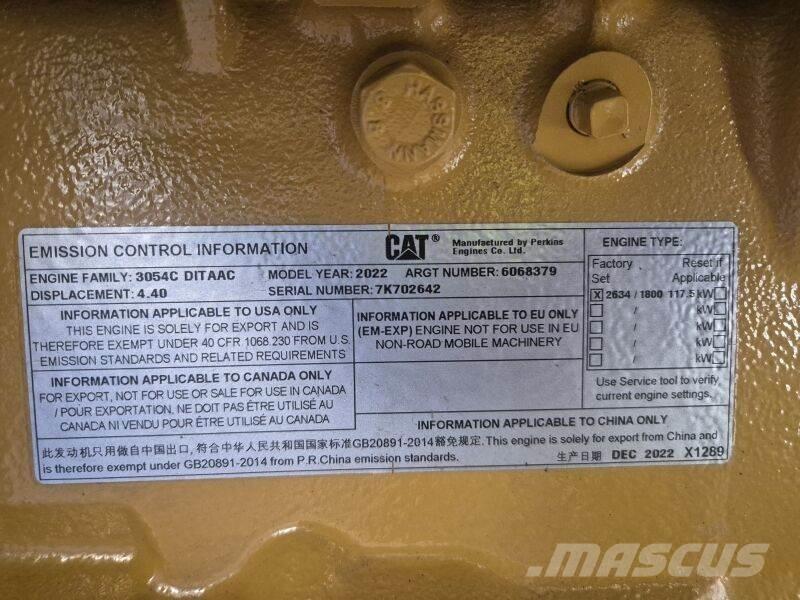 CAT 3054C DITAAC 엔진