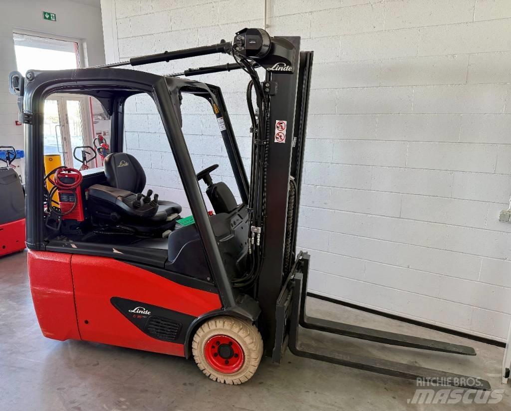 Linde E16/386-02 전동 지게차