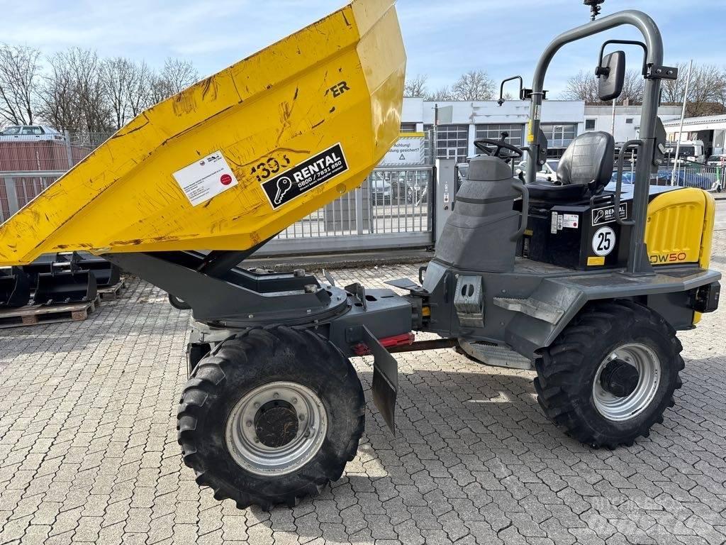Wacker Neuson DW50 건설현장 덤프트럭
