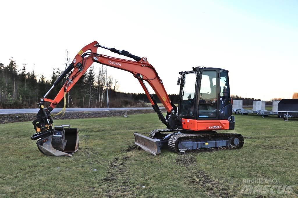 Kubota KX060-5 소형 굴삭기 7톤 미만