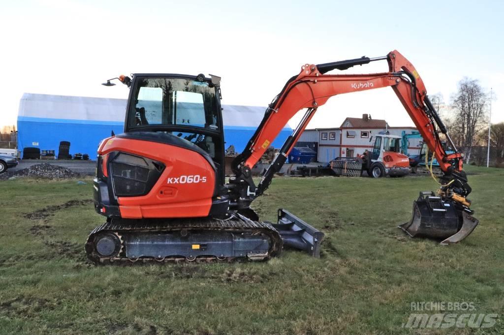 Kubota KX060-5 소형 굴삭기 7톤 미만
