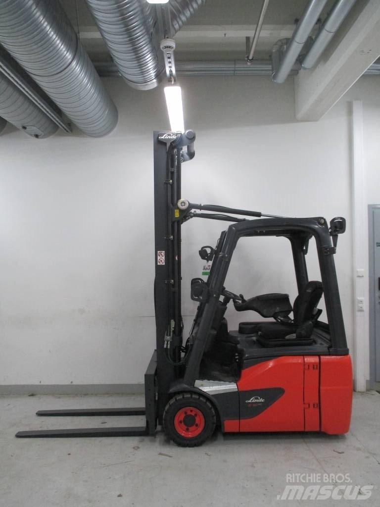 Linde E 16 C-02 전동 지게차