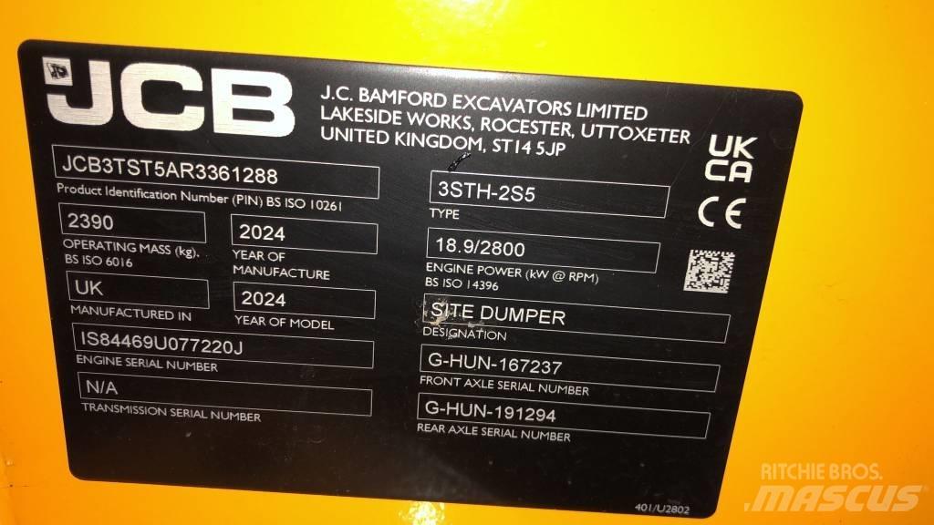 JCB 3STH 2S5 건설현장 덤프트럭