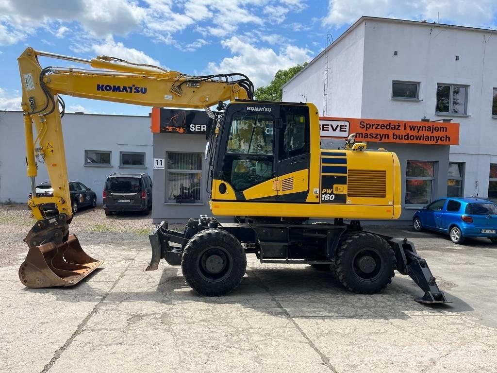 Komatsu PW 160-11  휠 굴삭기