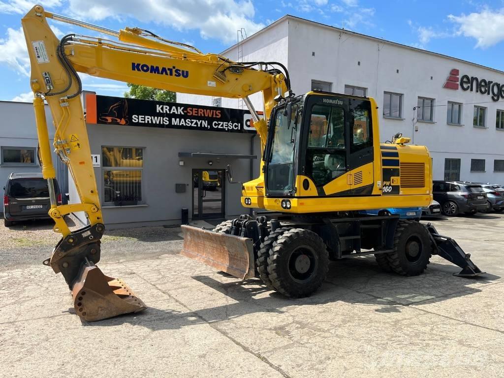 Komatsu PW 160-11  휠 굴삭기