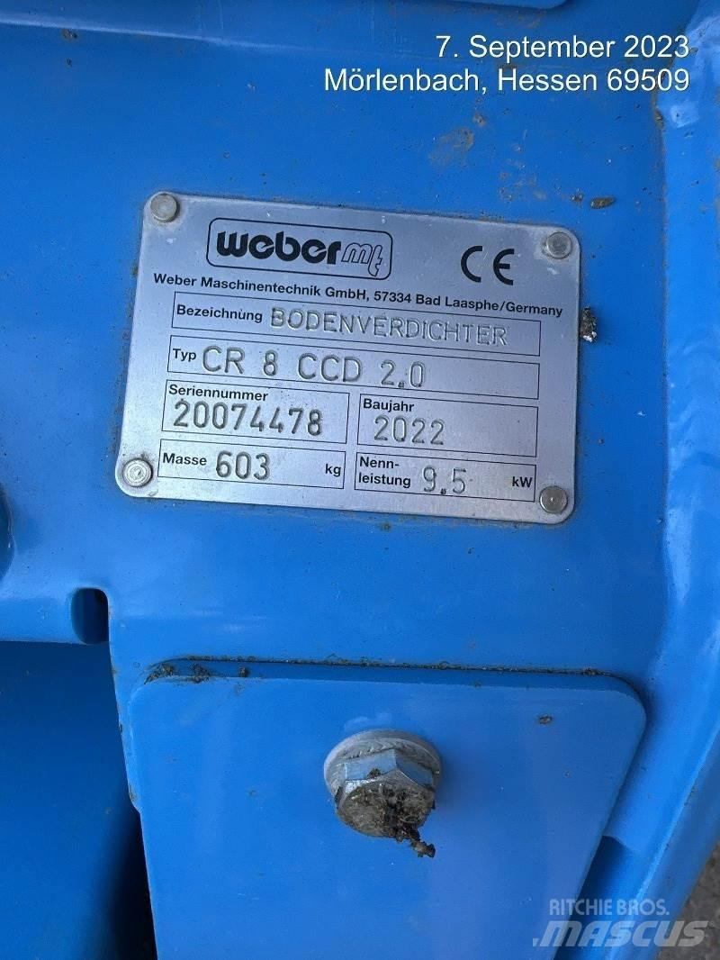 Weber CR8CCD2.0 진동롤러