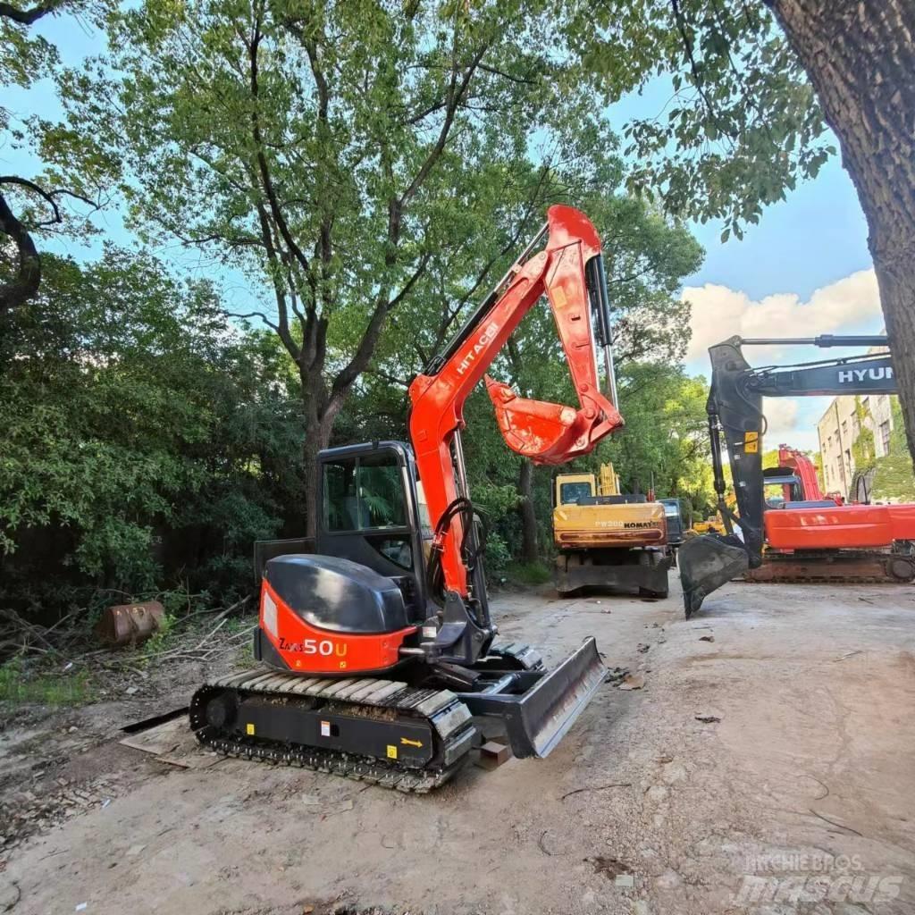 Hitachi ZX 50 U 소형 굴삭기 7톤 미만